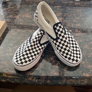 Vans check slip ins, size 41
